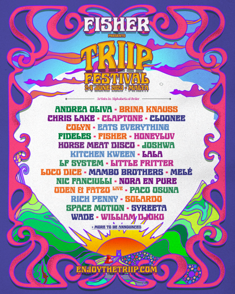 Fisher's "Triip" Festival