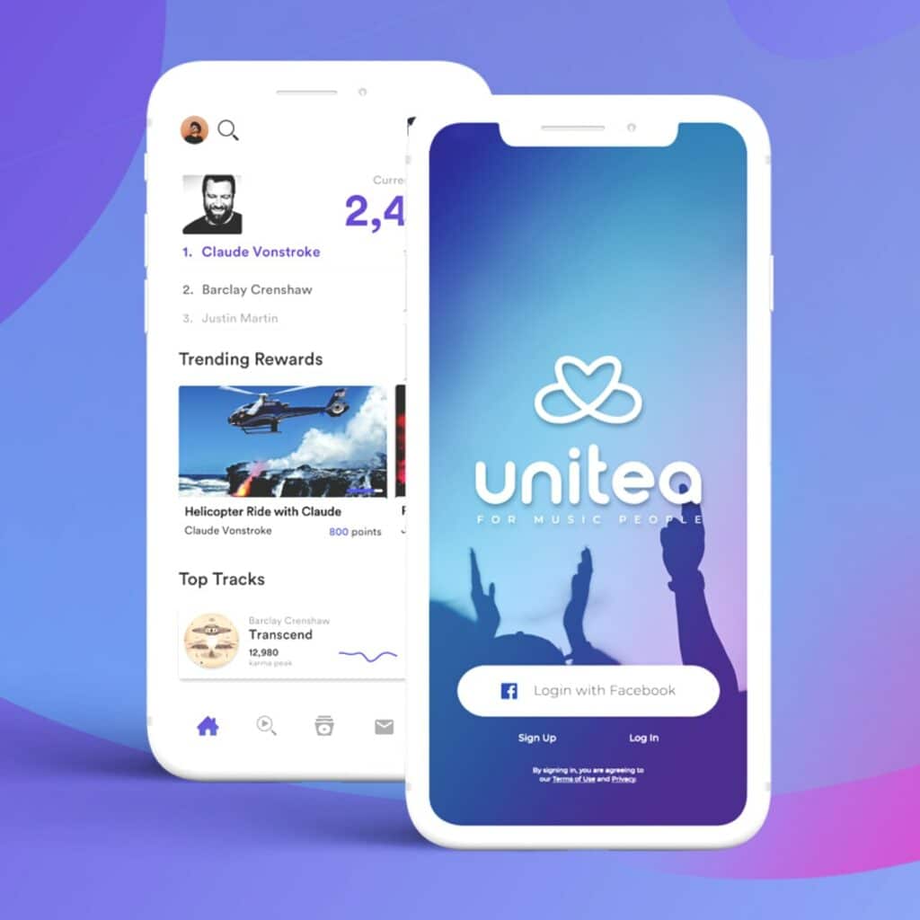 Engage-to-earn social media platform Unitea partners with artists like Claude VonStroke, Deorro, Said The Sky, and DJ Diesel (SHAQ) to launch Augmented Reality rewards