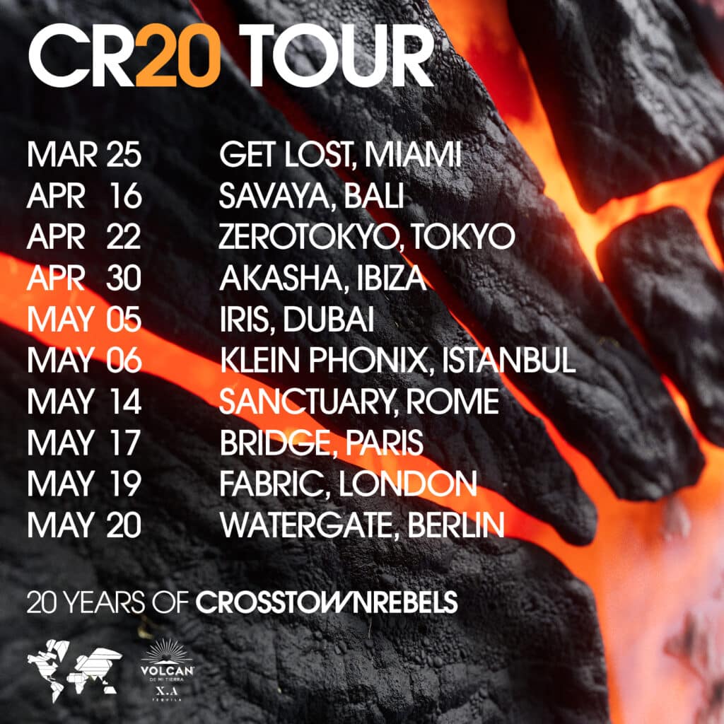 Damian Lazarus Announces Crosstown Rebels 20th Anniversary World Tour