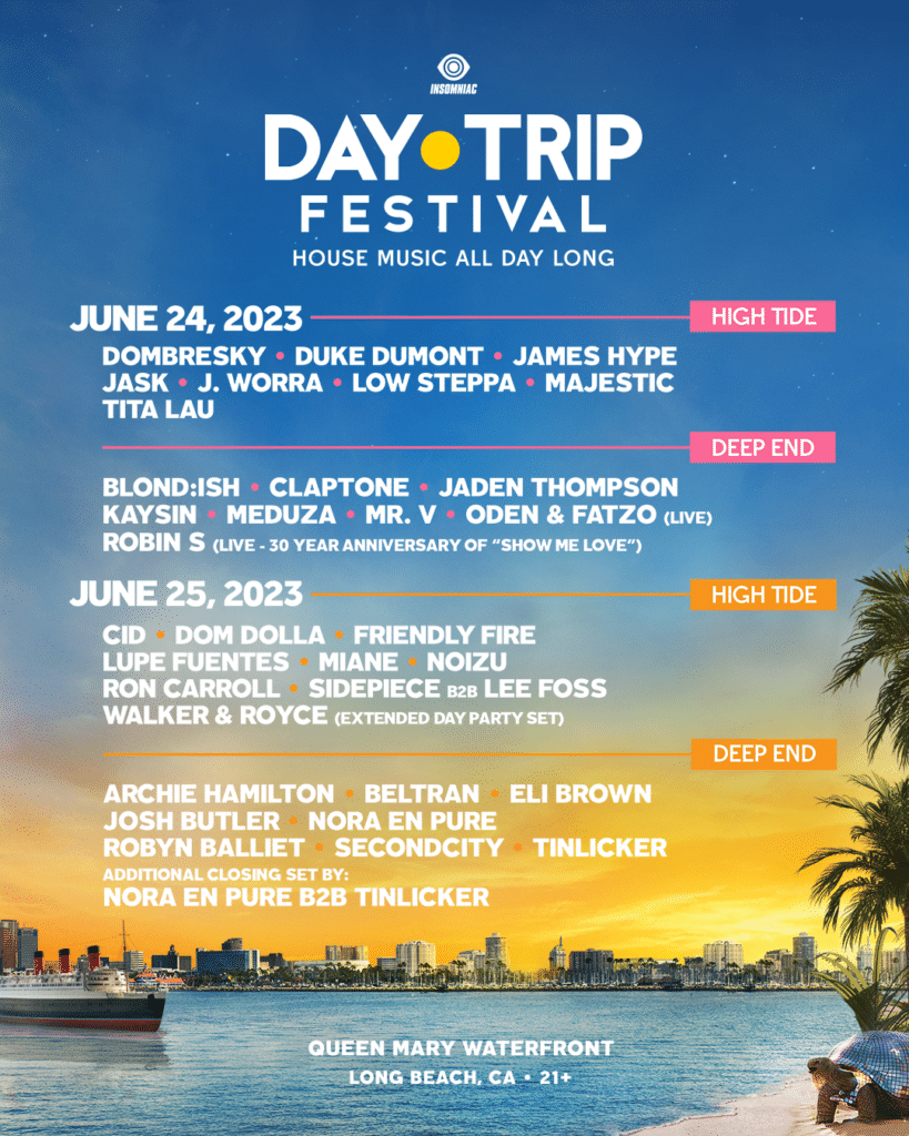 DAY TRIP FESTIVAL ANNOUNCES 2023 LINEUP FOR UPCOMING THIRD EDITION