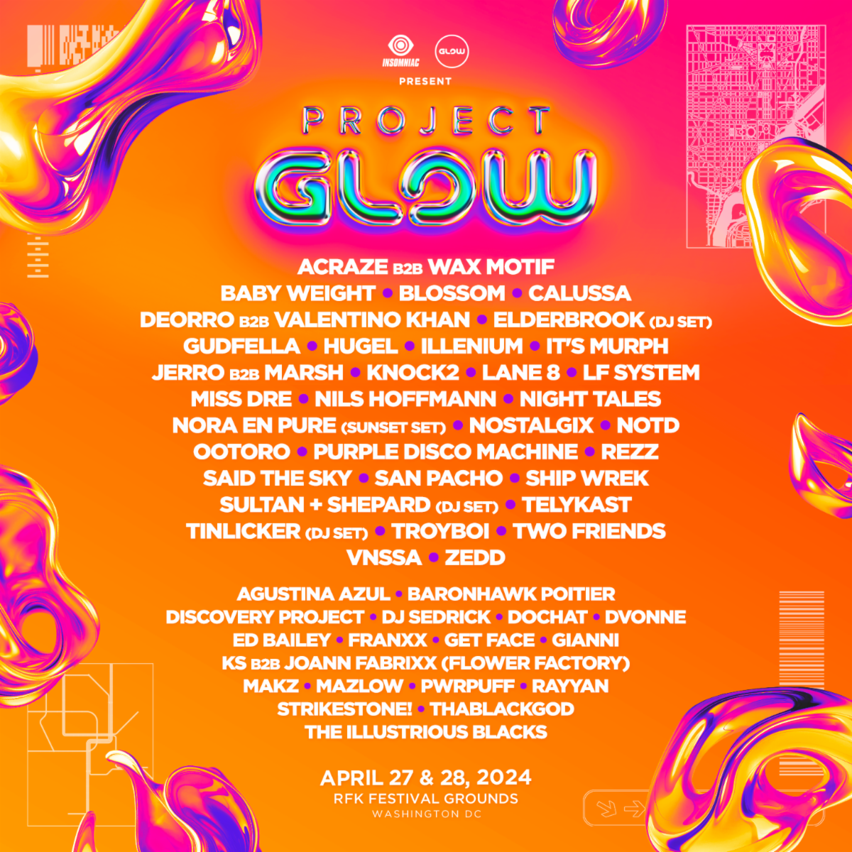 project glow 2024 lineup