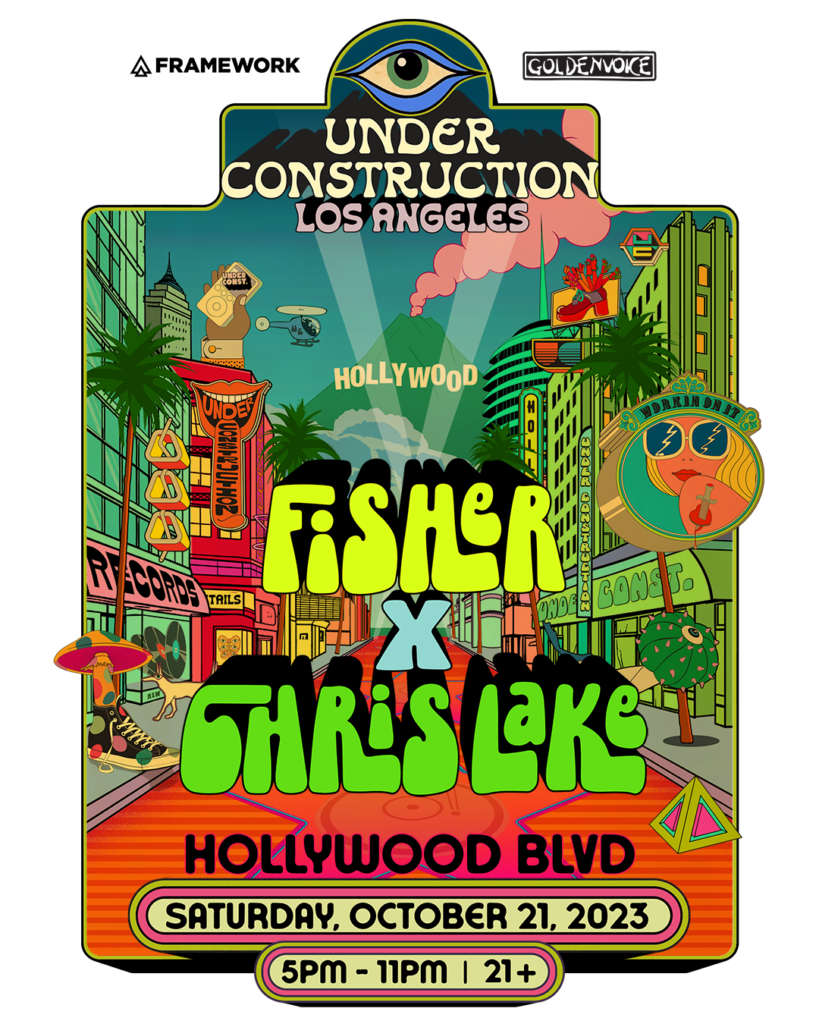 Fisher & Chris Lake Block Party Takeover: Hollywood Boulevard Gets Ready to Groove