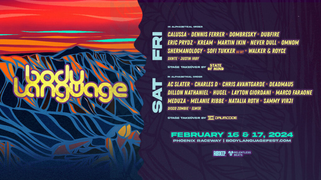 ONE MONTH OUT, BODY LANGUAGE DROPS THUNDEROUS PHASE 02 AND DRUMCODE STAGE TAKEOVER LINEUPS