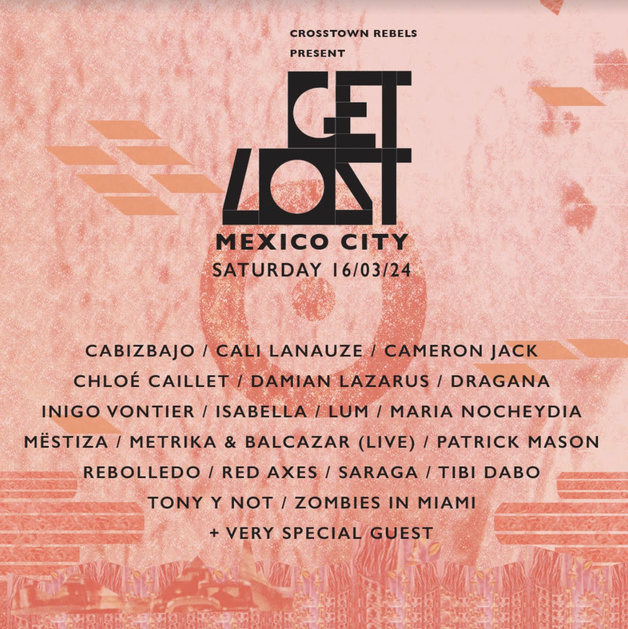get lost mexico lineup